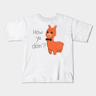 Cute Alpaca T-shirt Kids T-Shirt